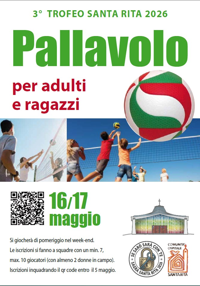 Locandina Pallavolo 2026